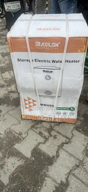 Maxilon 50liters Water Heater. Built With Thermostat and Energy Saving