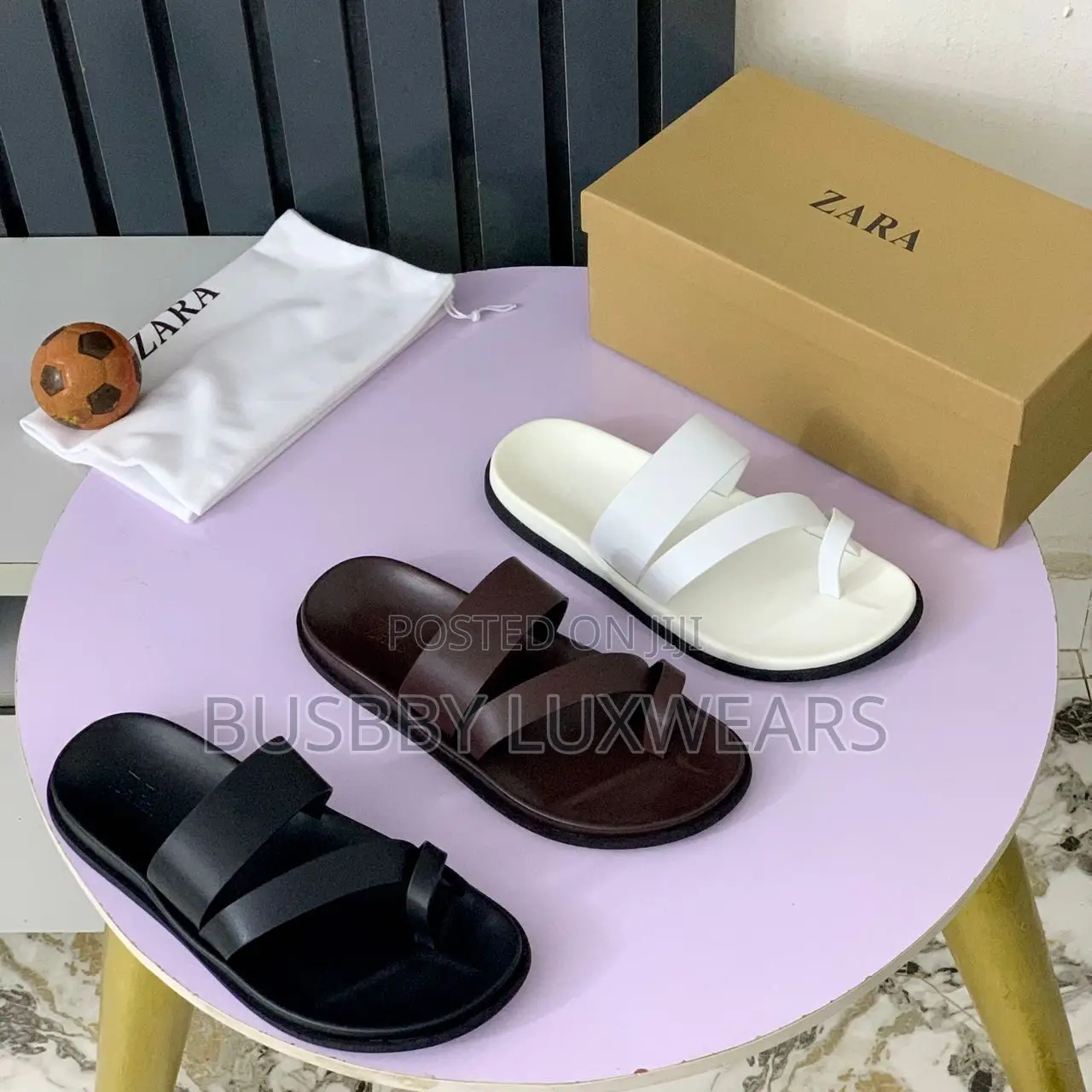 Zara Strap Slippers for Men