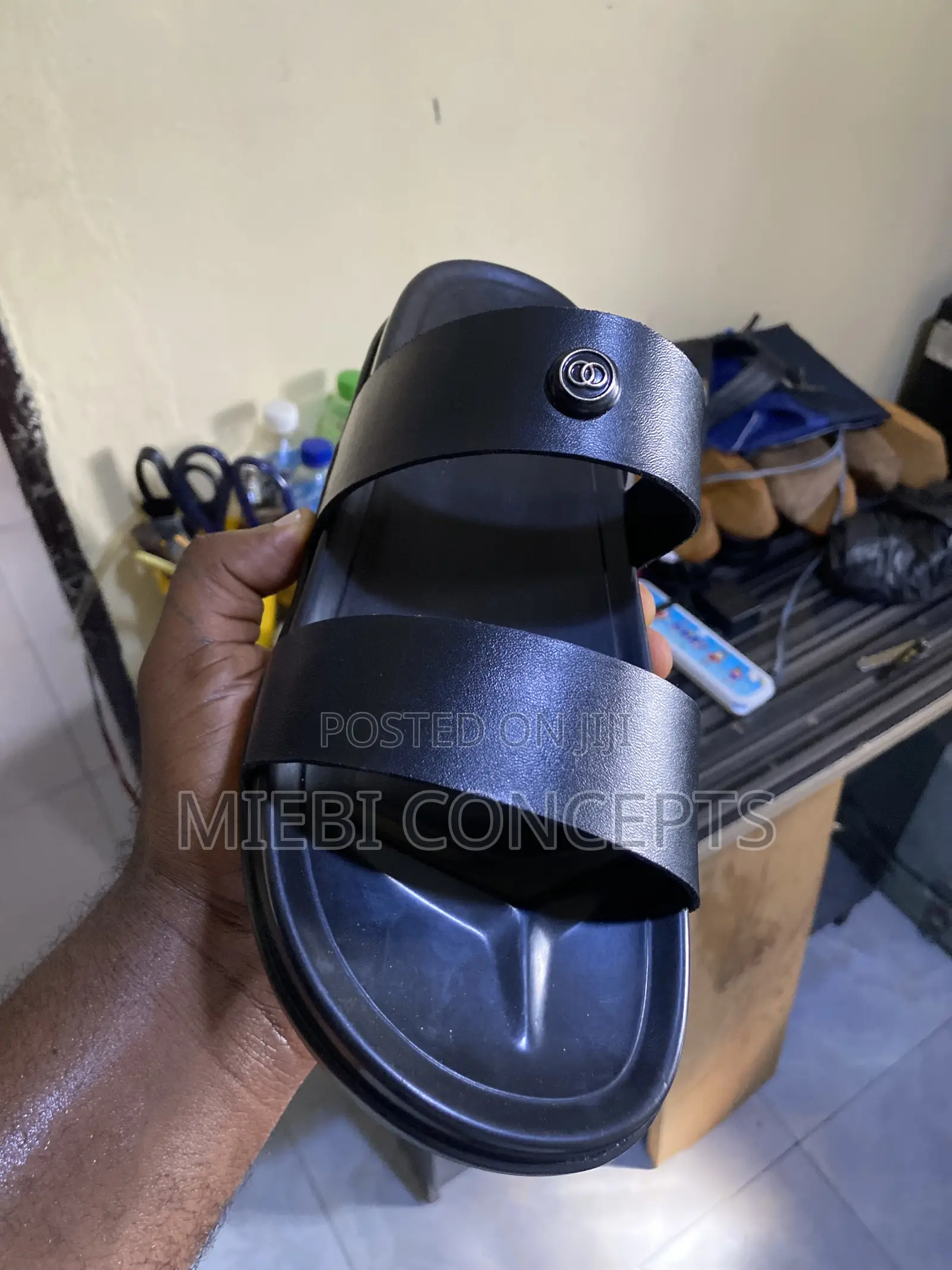 Leather Slippers