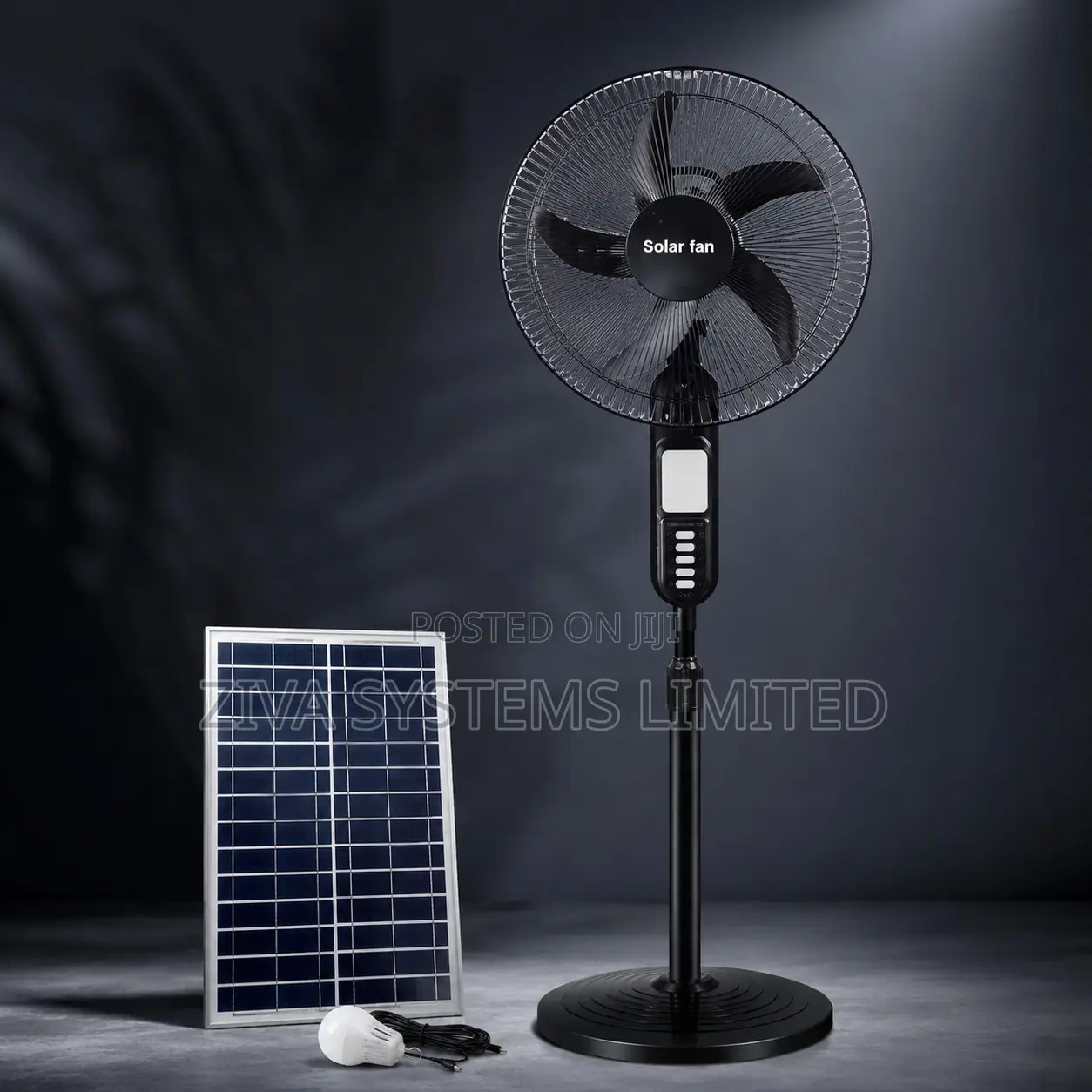 Jd Jindian 16'' Solar Fan