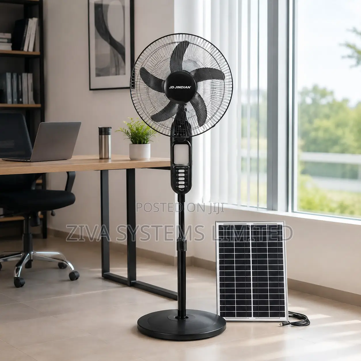 Jd Jindian 16'' Solar Fan