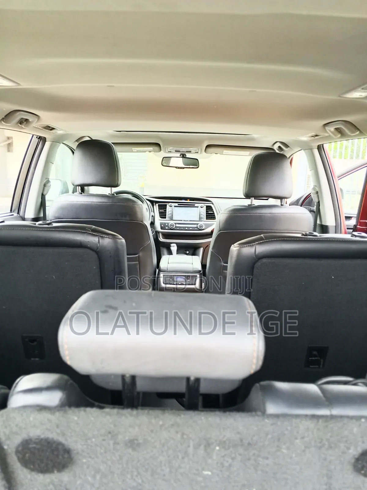 Toyota Highlander XLE V6 4x4 (3.5L 6cyl 6A) 2016 Burgundy