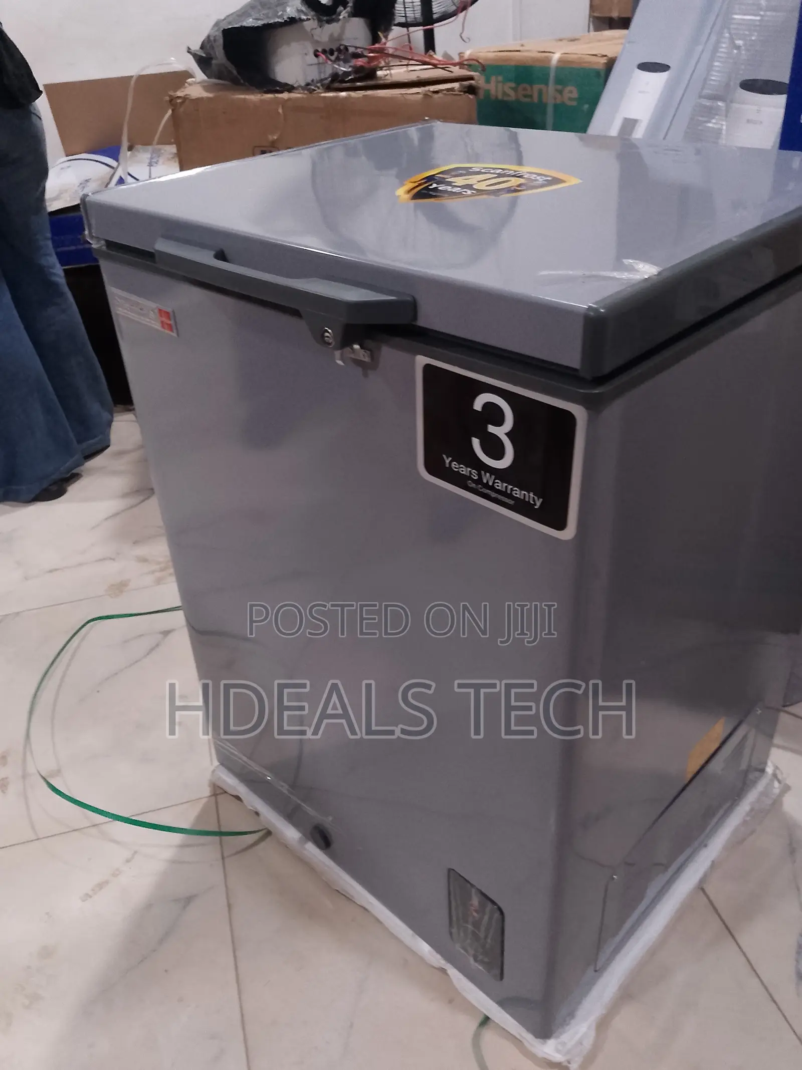 Scanfrost 150l Compact Yet Spacious Chest Freezer for Small Spaces