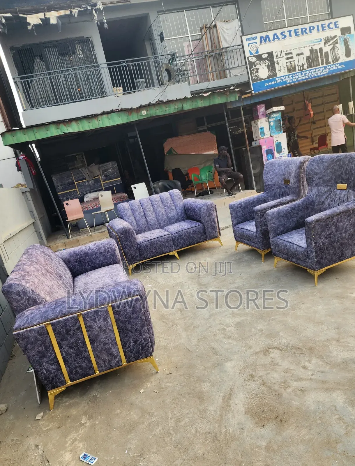 Lovely Standard Quality 7 Seaters Fabric Sofa