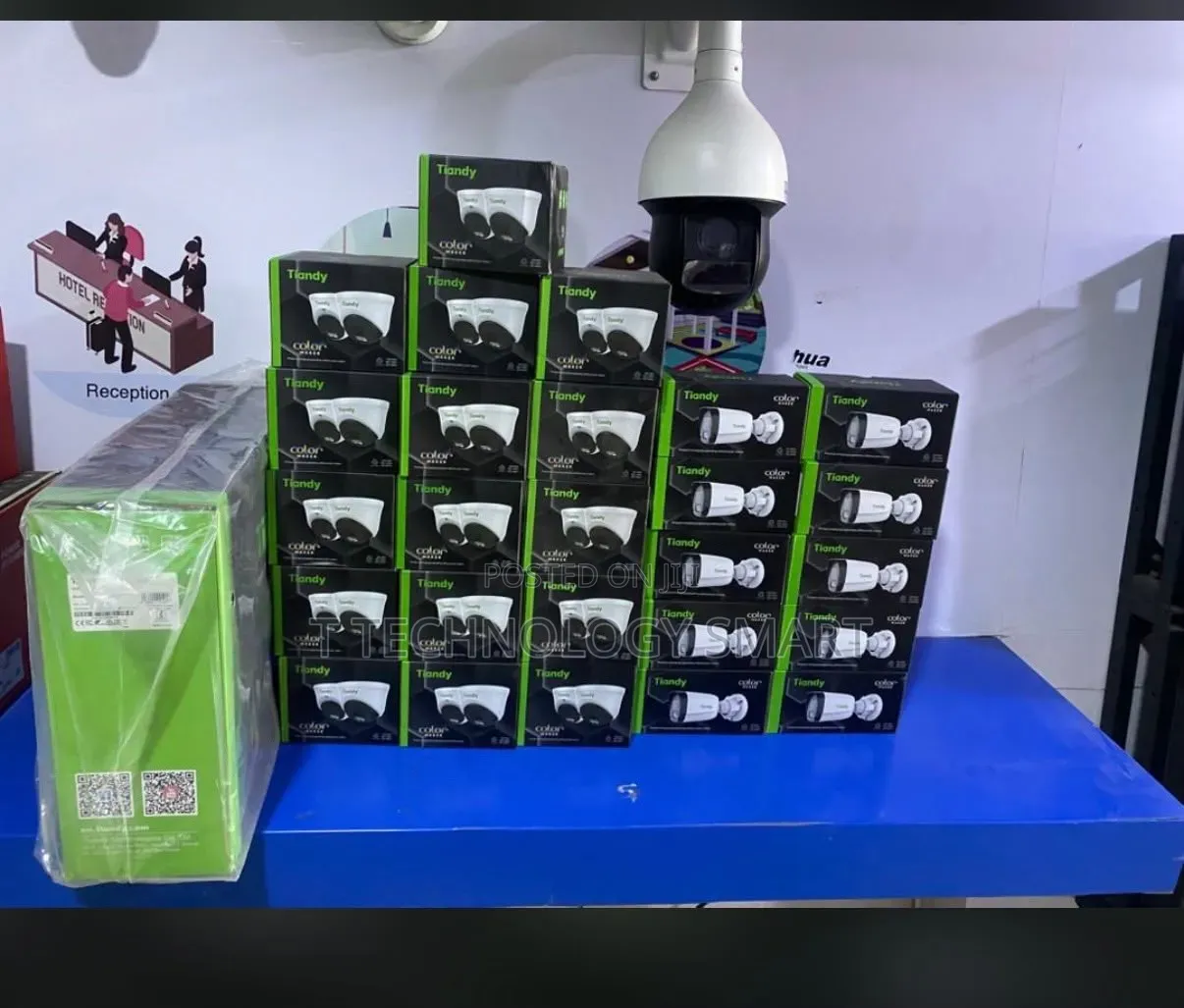 Tiandy 4mp Network Camera Audio Enabled