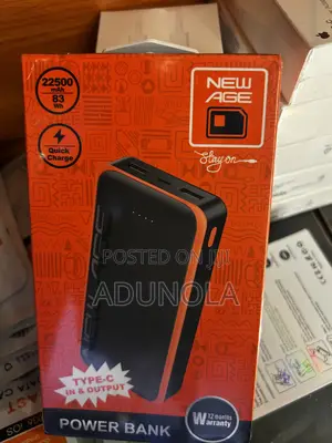 83wat 22500mah Fast Charging Power Bank