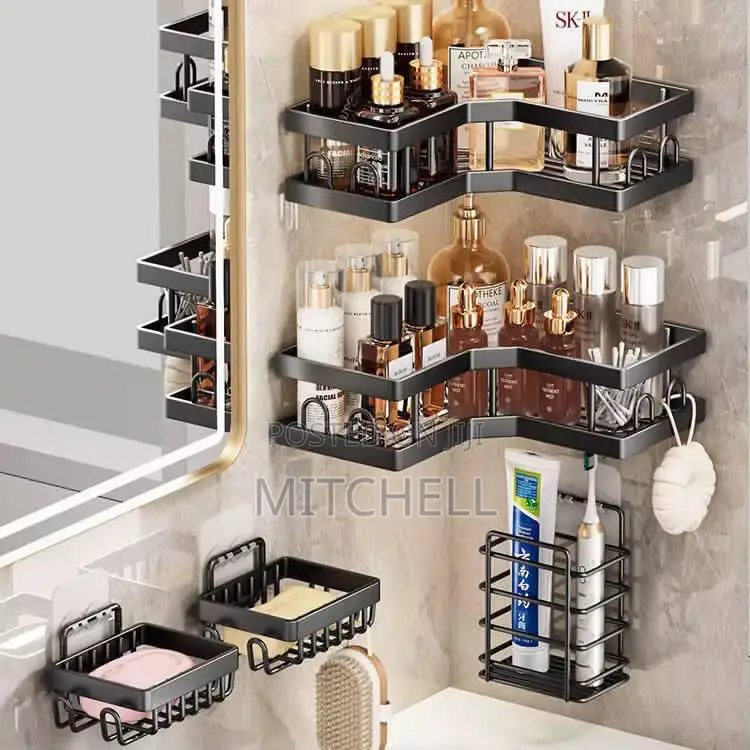 5 In1 Bathroom Racks