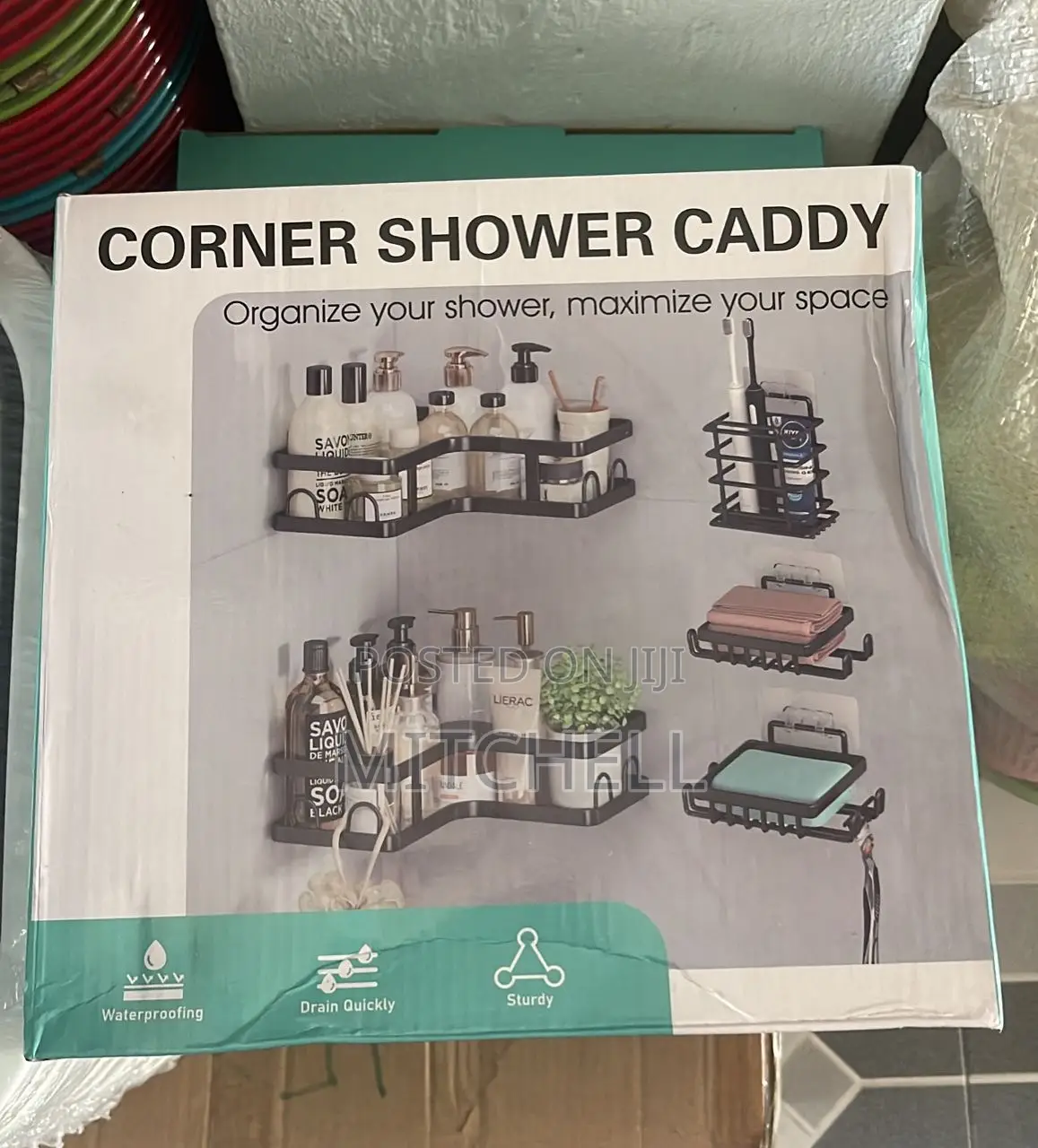 5 In1 Bathroom Racks