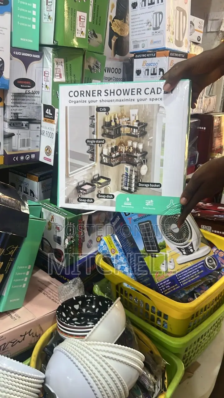 5 In1 Bathroom Racks