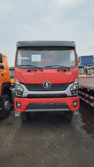 Brand New Sagmoto 6 Tyres Dump Truck With Auxiliary