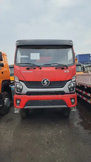 Brand New Sagmoto 6 Tyres Dump Truck With Auxiliary