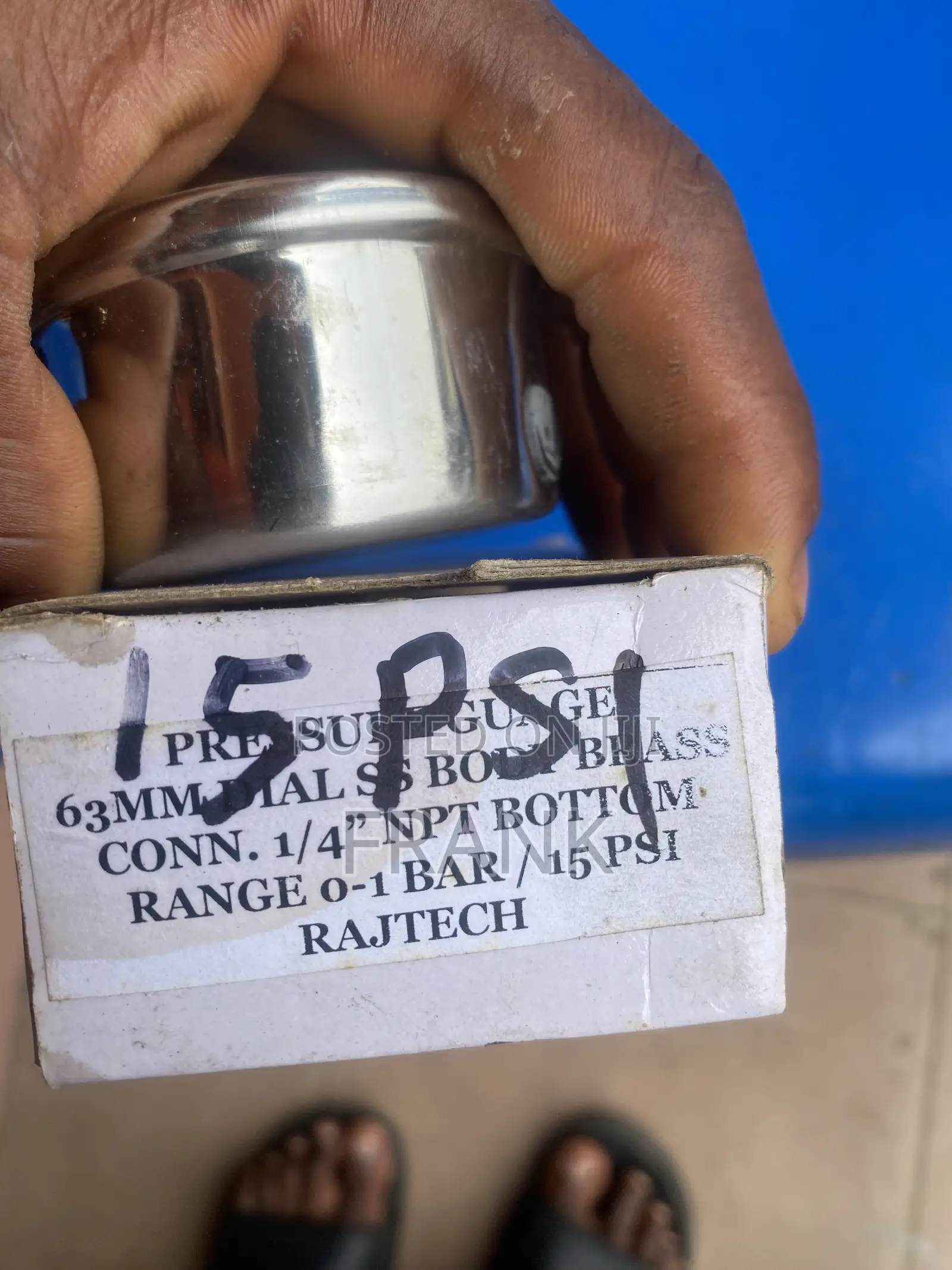 High Pressure Gauge