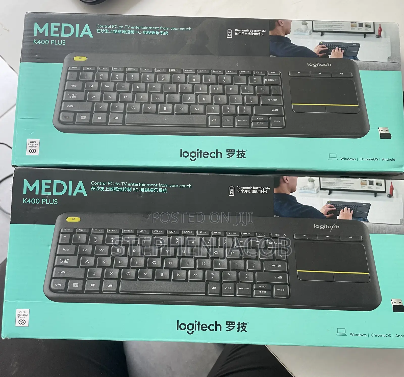 Logitech Plus Wireless Media Keyboard
