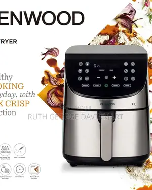 Kenwood 7l Stainless Steel Air Fryer Hfm80.000ss
