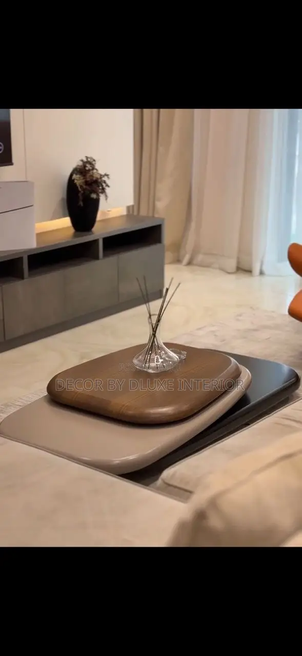 Rotating Modern Center Table