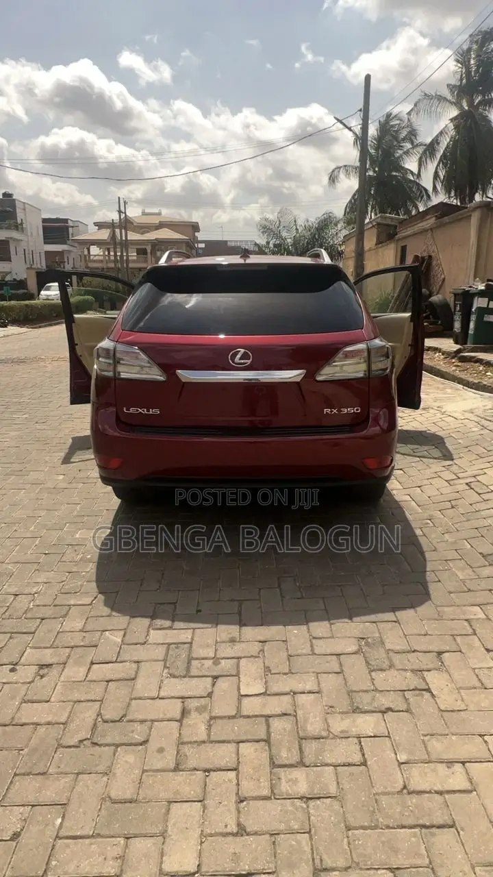 Lexus RX 2010 Red