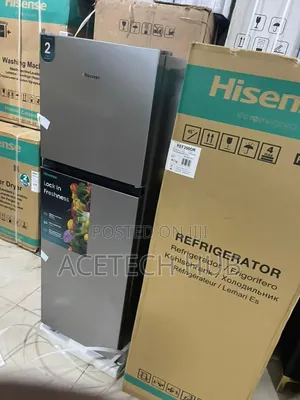 Quality Hisense Double Door Fridge 154l