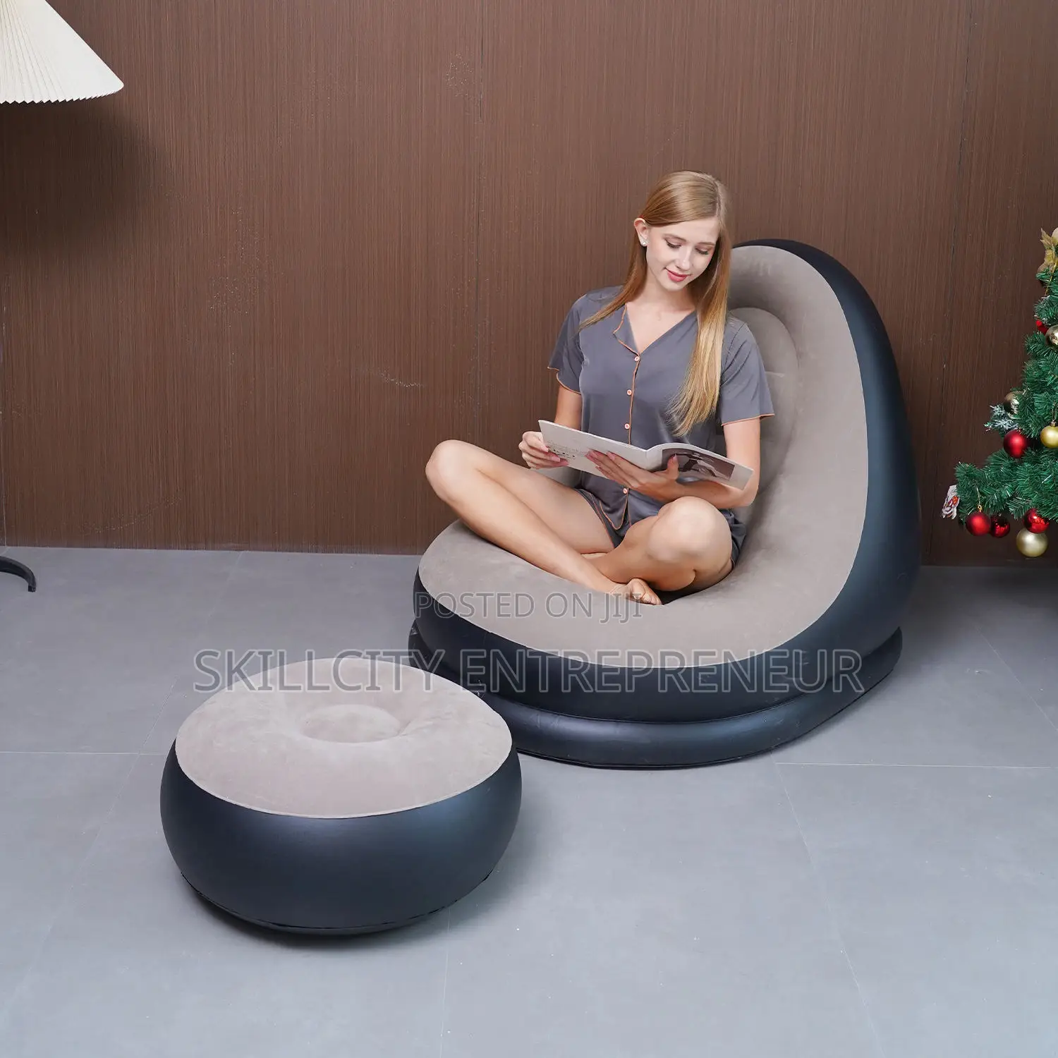 Electrical Double Sofa and Leg Rest