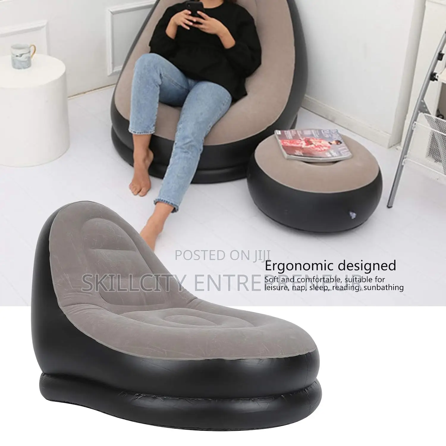 Electrical Double Sofa and Leg Rest