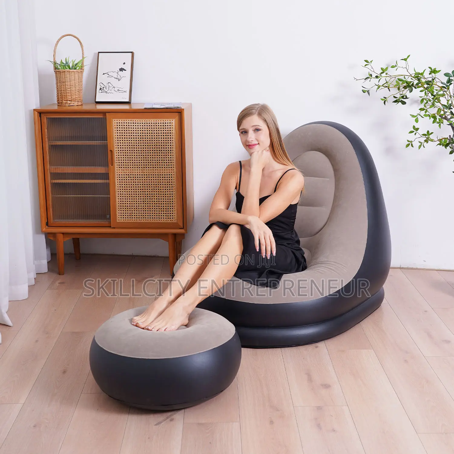 Electrical Double Sofa and Leg Rest