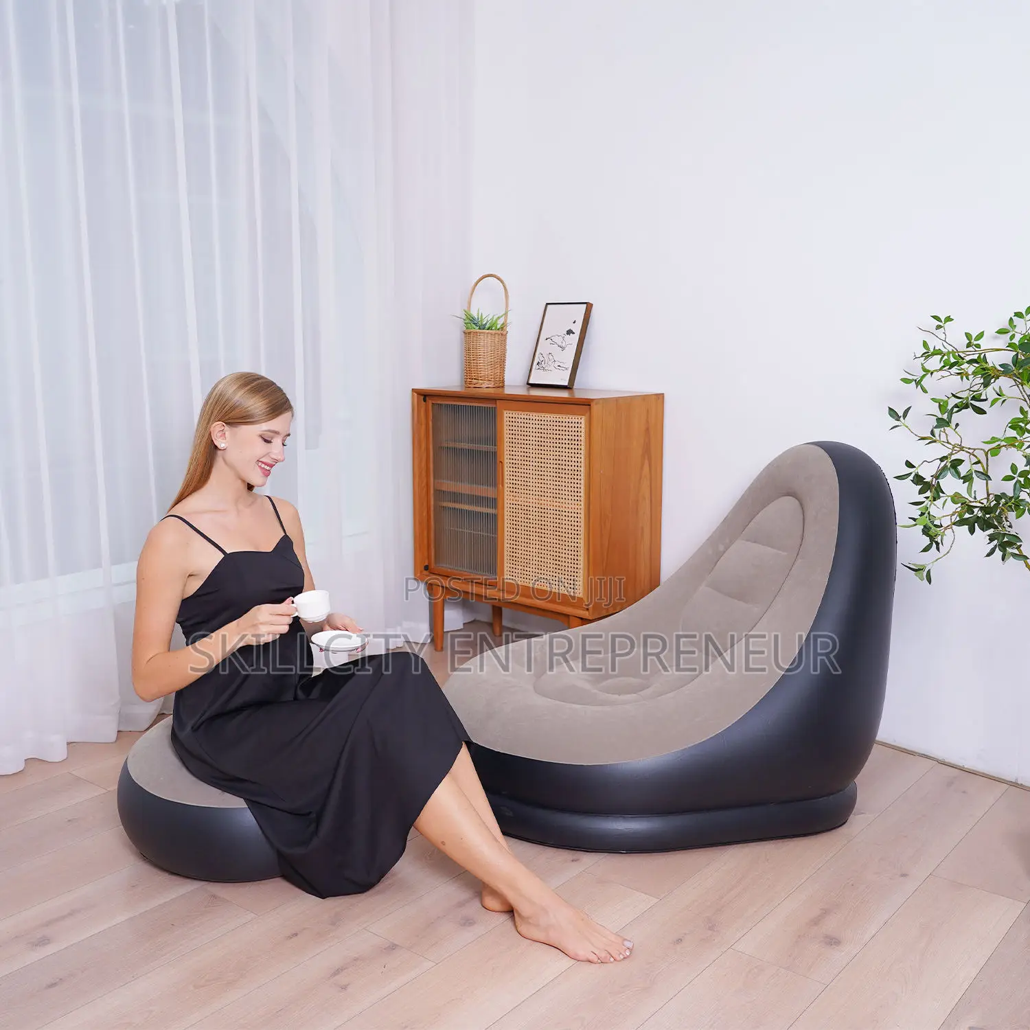 Electrical Double Sofa and Leg Rest