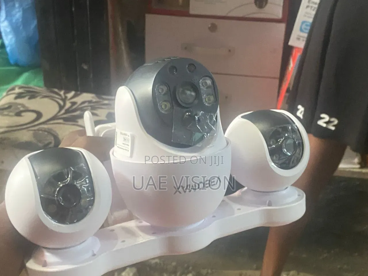 3 Lens Ai Solar Camera V380max