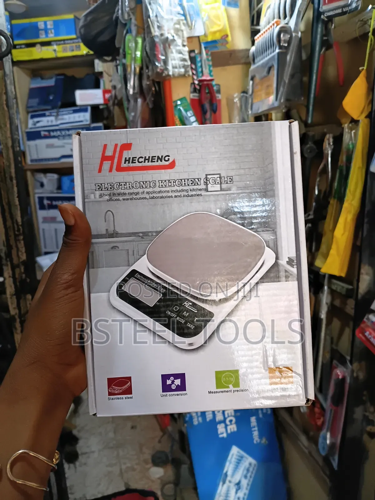 Hecheng 1000g Electronic Kitchen Scale Accurate Digitalweighing Scale