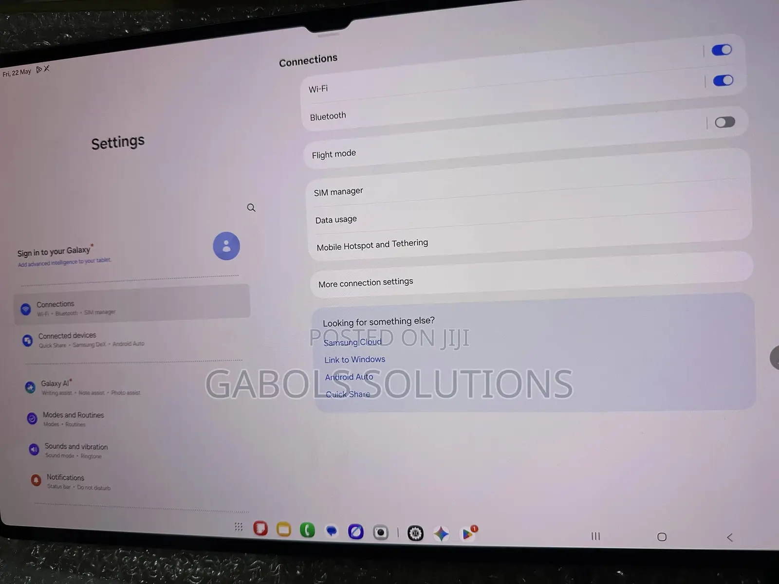Samsung Galaxy Tab S9 Ultra 256 GB Black