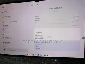 Samsung Galaxy Tab S9 Ultra 256 GB Black