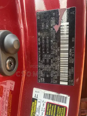 Toyota Highlander XLE 2021 Red