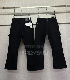 Black Flared Jeans