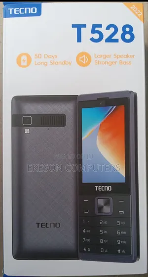 New Tecno T528 Black