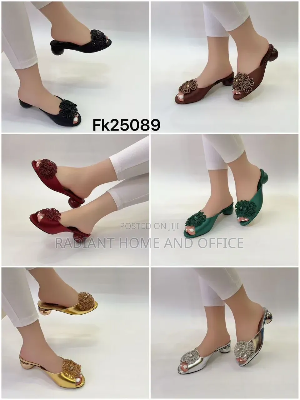 Low Block Heal Quality Slippers