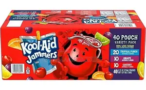 Kool -Aids Jammers Drink 40 Pouch Variety