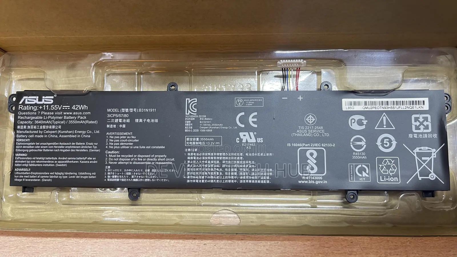 Original Asus B31n1911 Laptop Battery