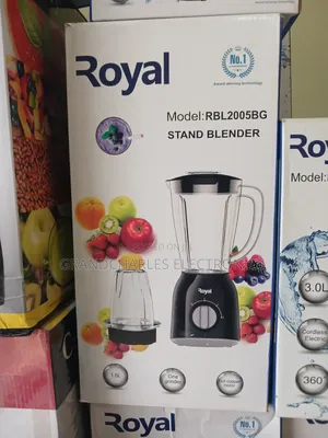 Royal 400w Electric Blender(Black and Gray)