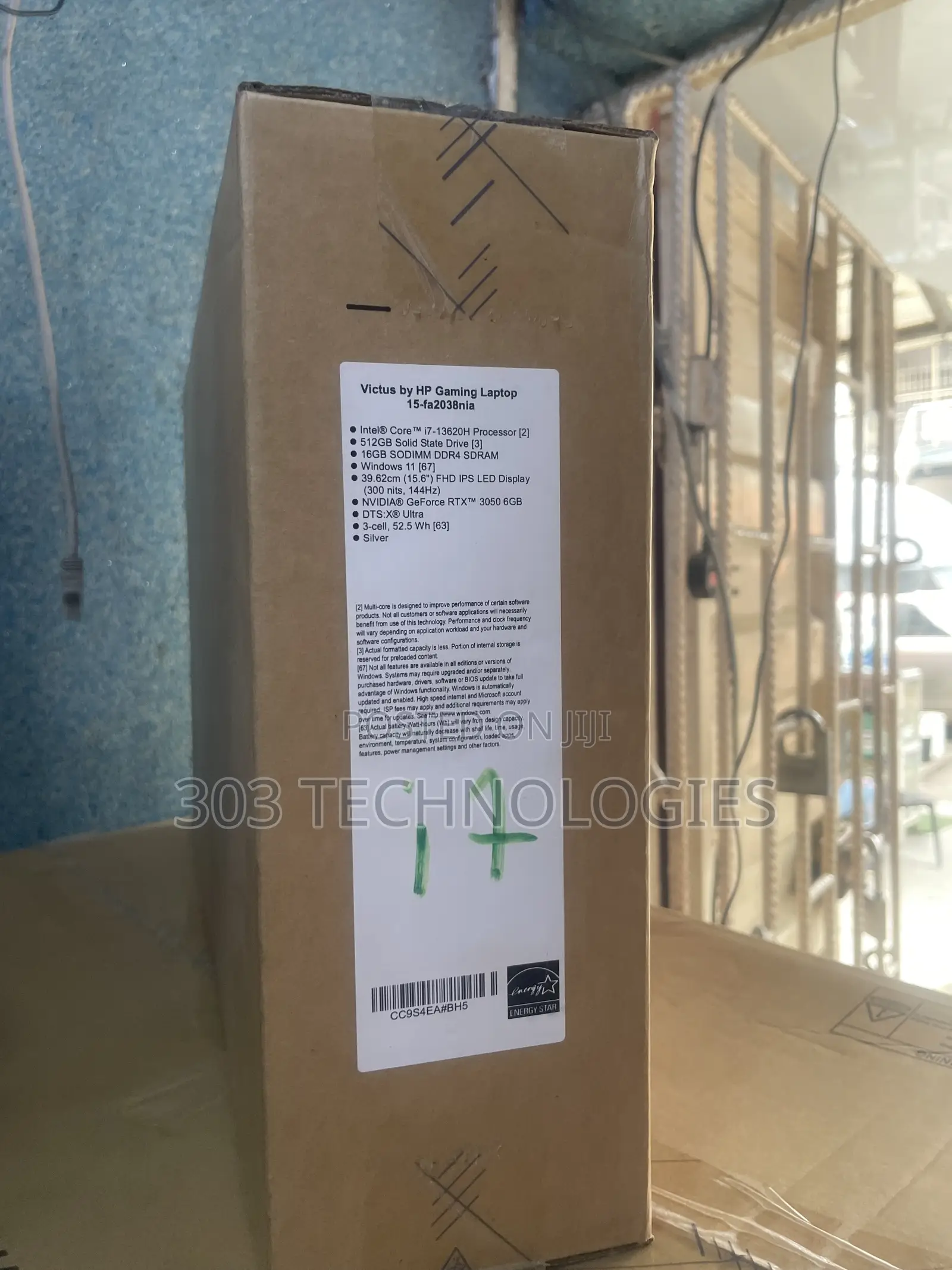 New Laptop HP Victus 15 16GB Intel Core i7 SSD 512GB
