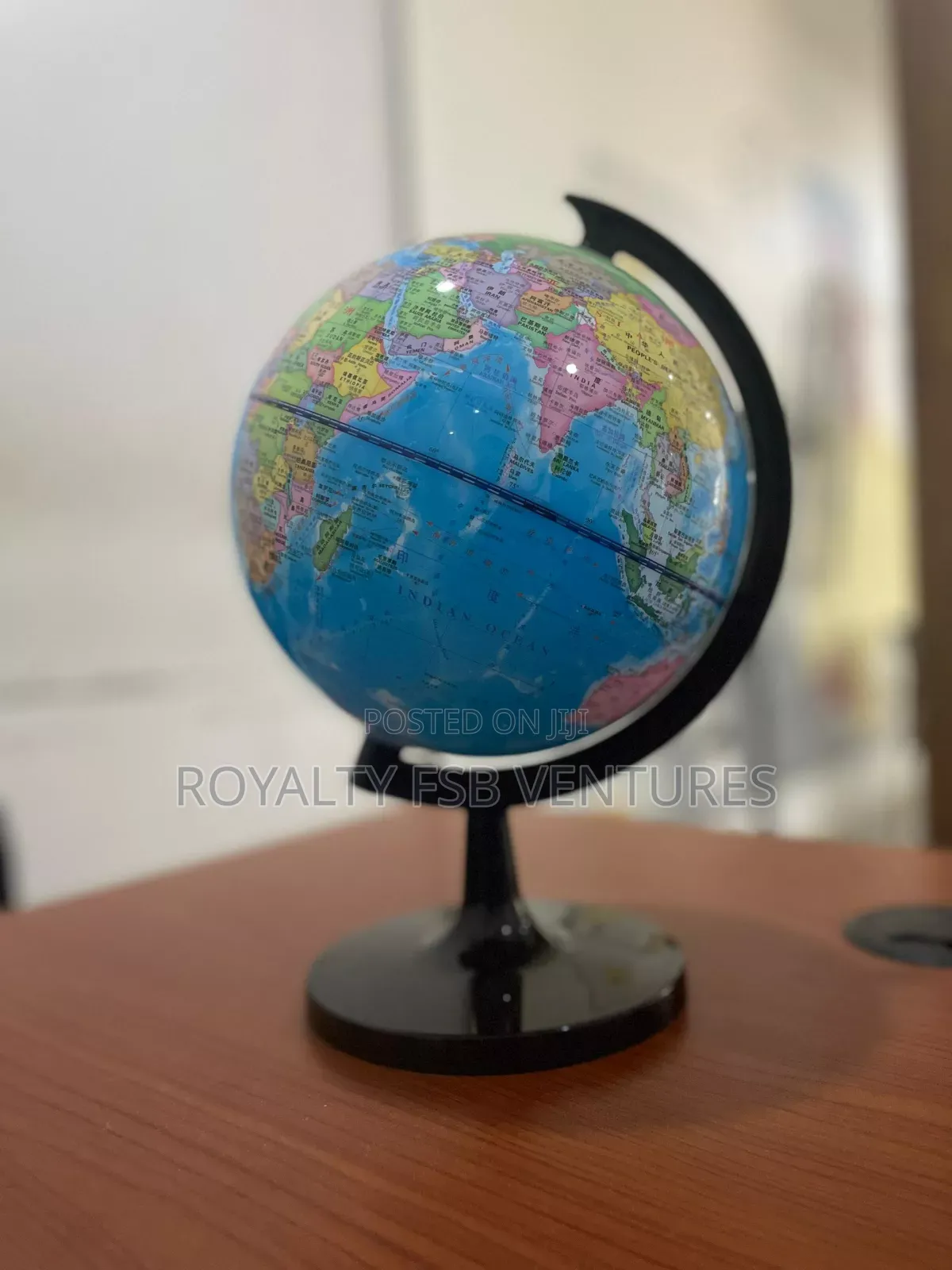 World Globe Decor