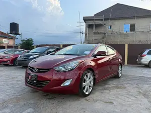Hyundai Elantra Limited Sedan FWD (1.8L 4cyl 6A) 2013 Burgundy