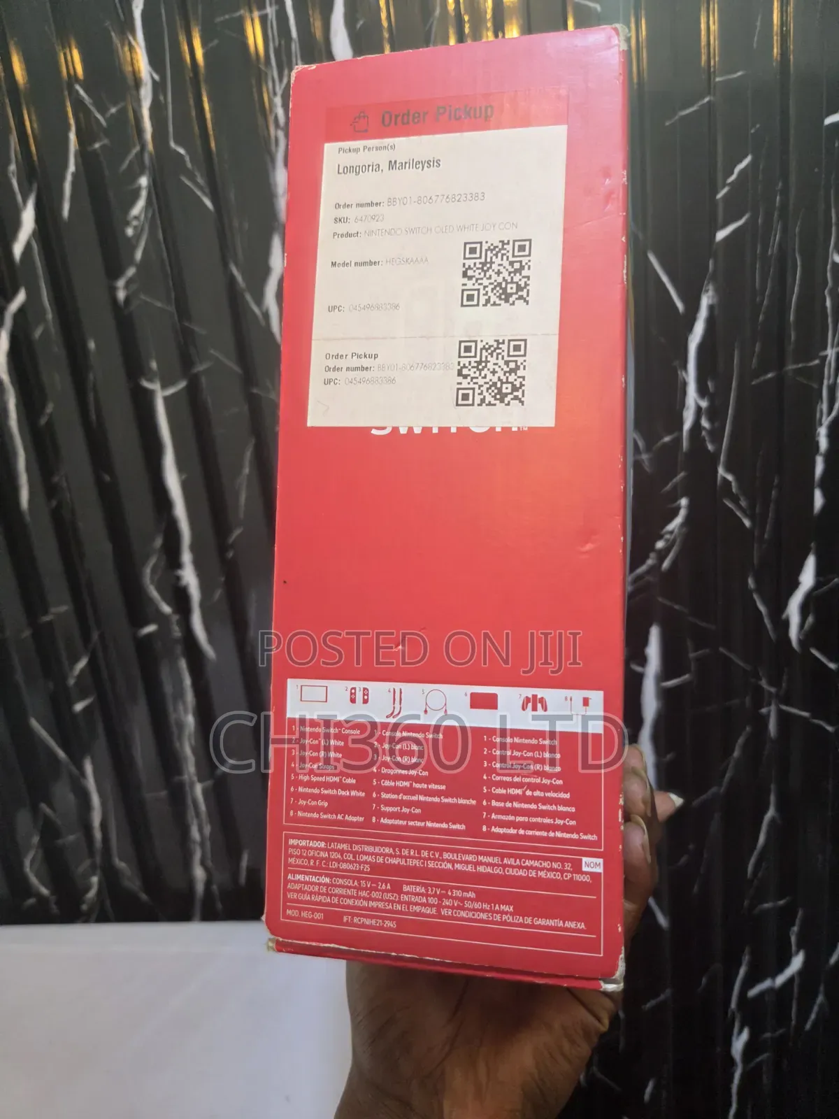 Nintendo Switch Oled Open Box