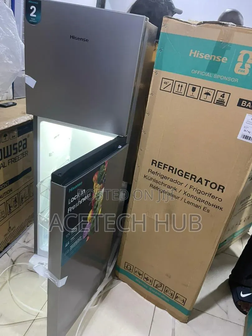 Hisense Refrigerator With Eco-Friendly Technology 154l