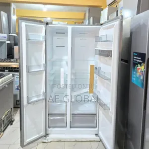 Hisense Inverter Side-by-Side Refrigerator Ref 5p558nmsn-Rd 529l