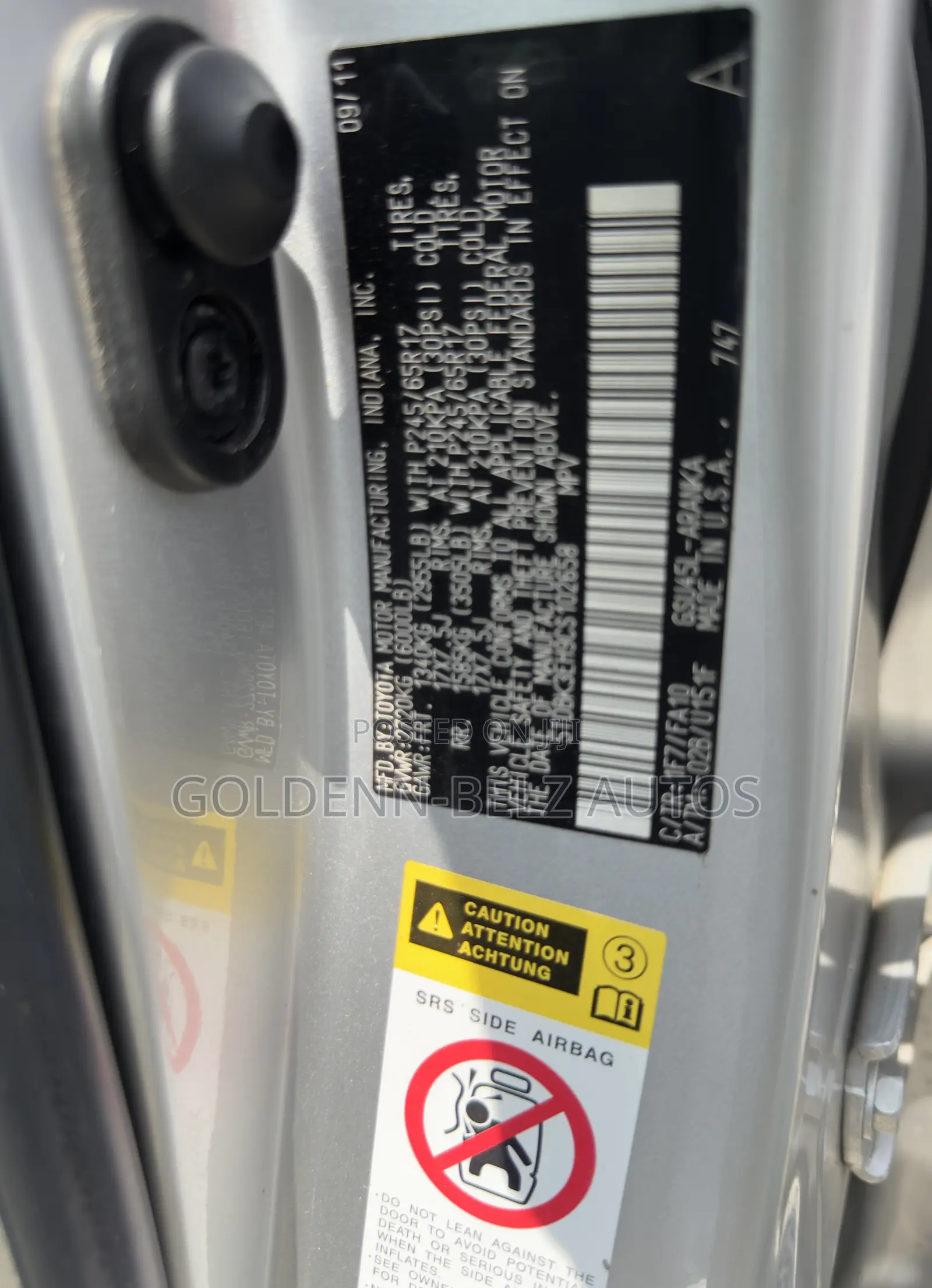 Toyota Highlander 2012 Silver