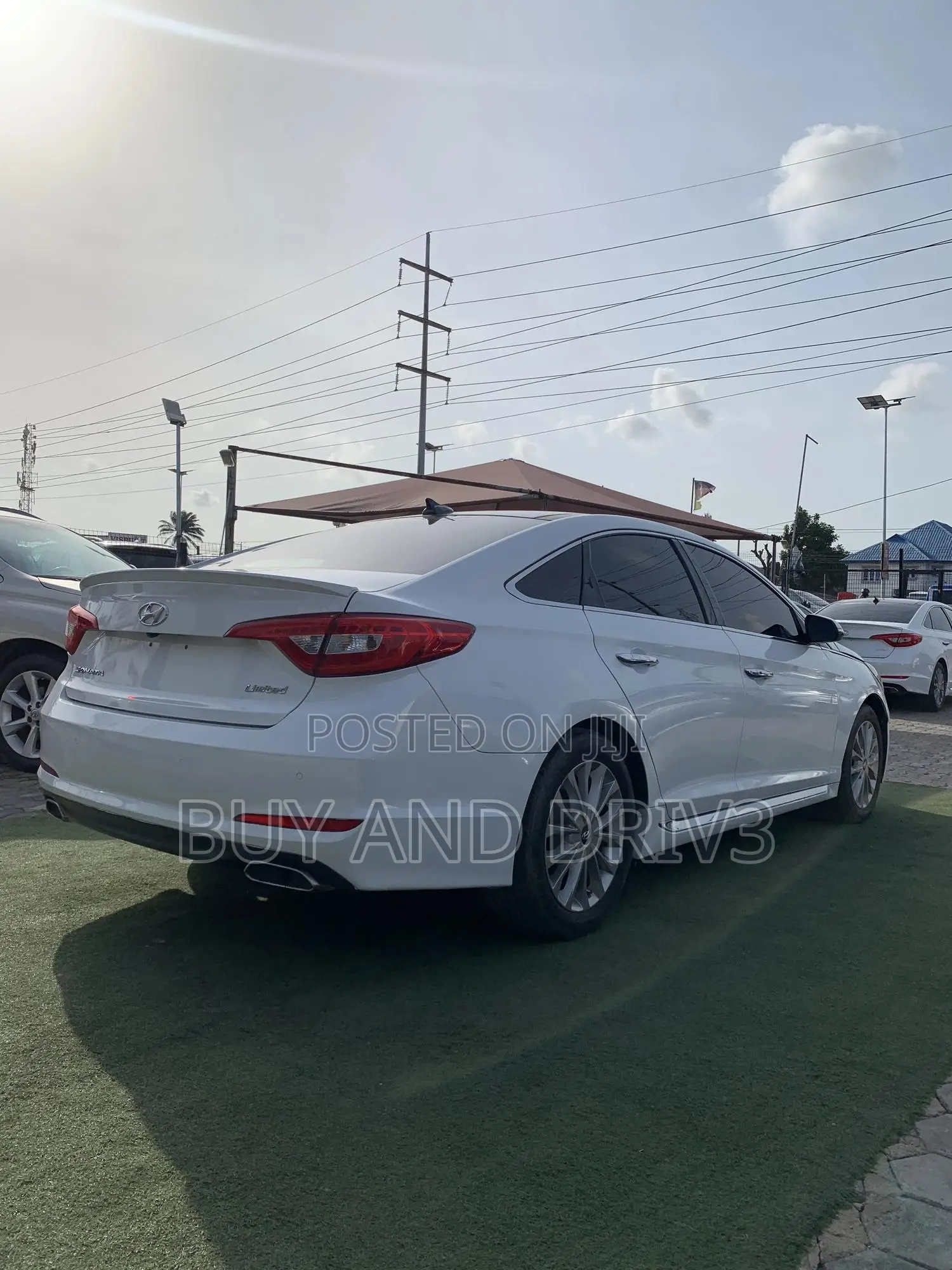 Hyundai Sonata 2015 White