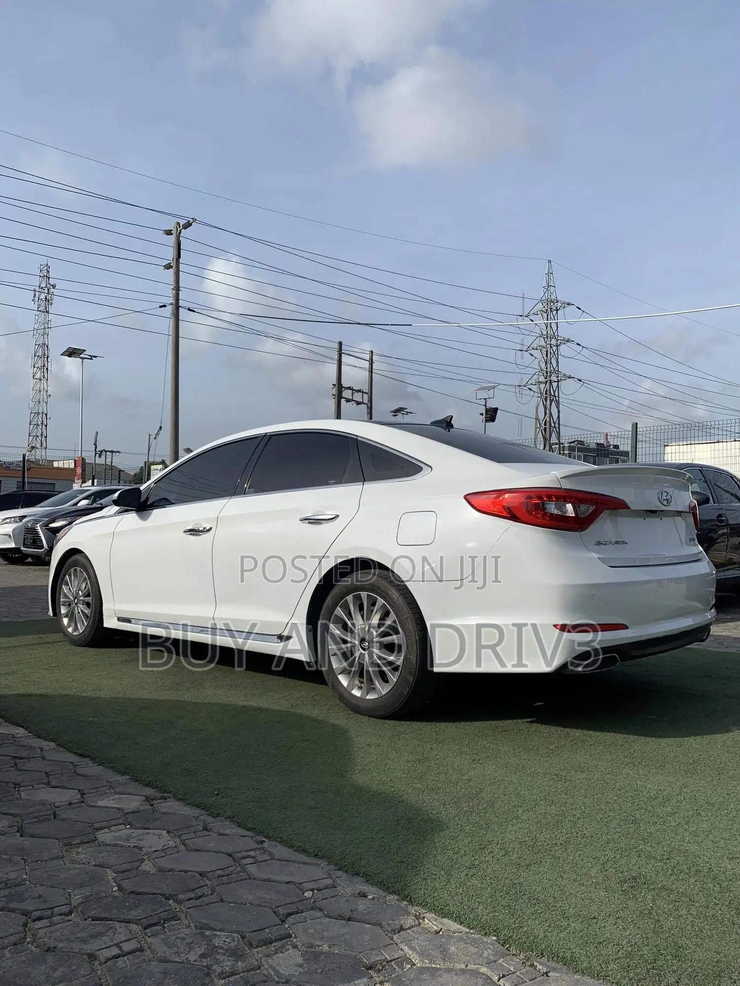 Hyundai Sonata 2015 White