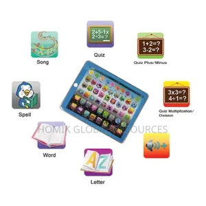 Battery-Operated Educational Playpad Tablet