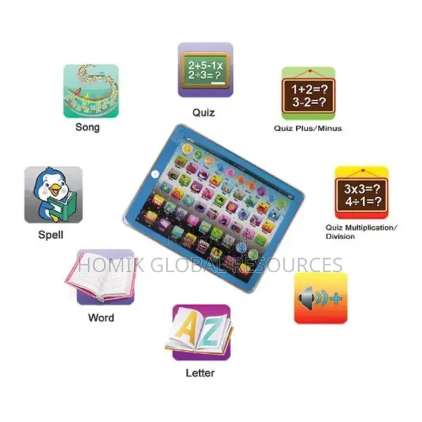 Battery-Operated Educational Playpad Tablet