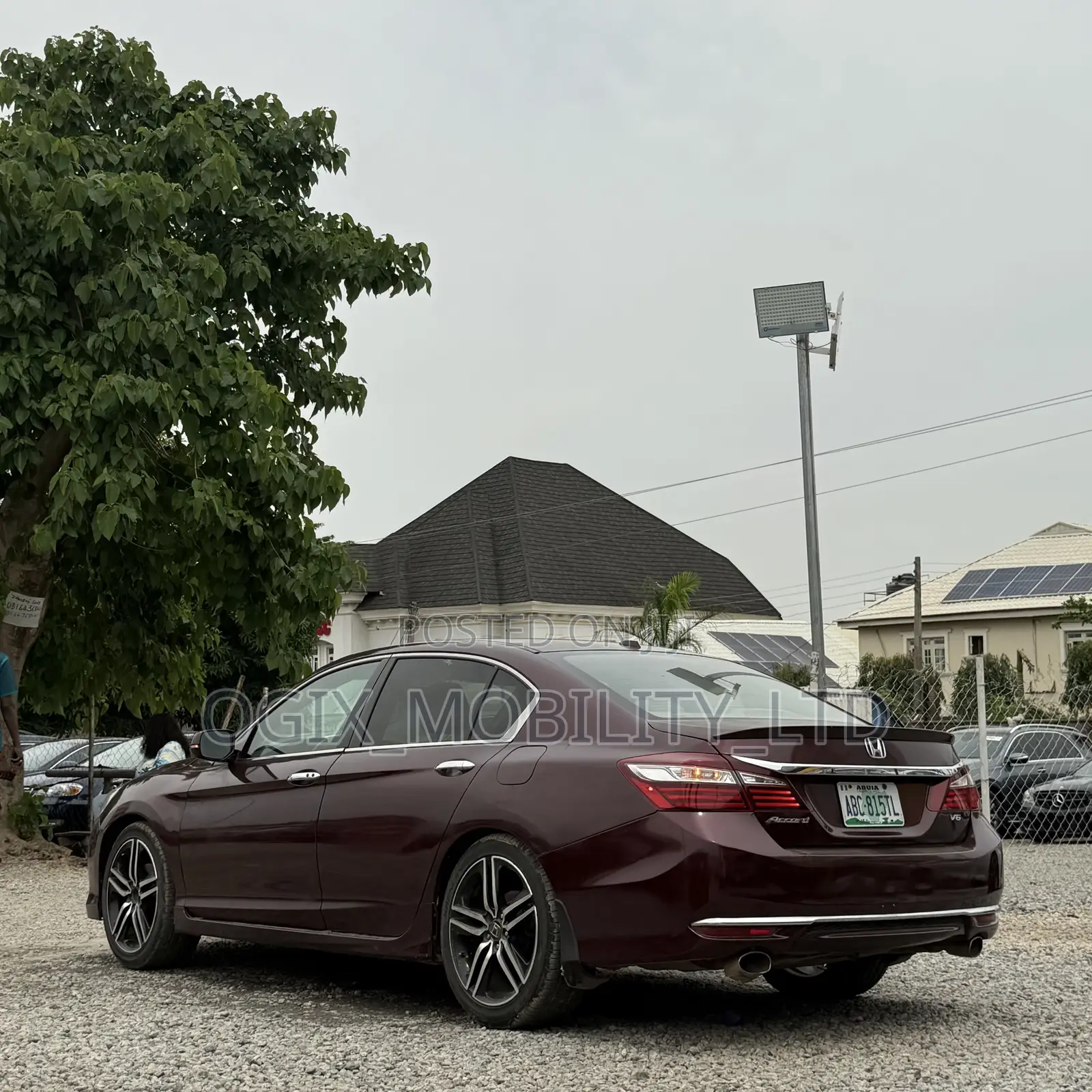 Honda Accord 2016 Red