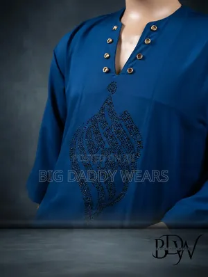 Blue Men's Jalabiyas