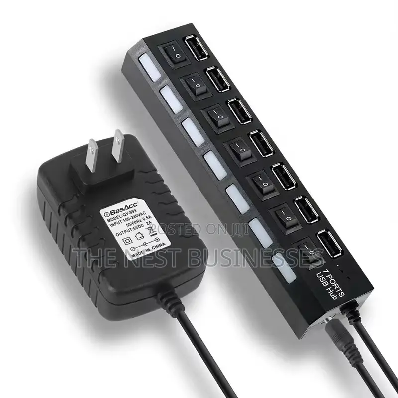7 Port Usb 3.0 Powered Usb Hub